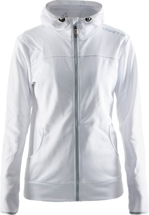 Craft - Leisure Full Zip Hood Women - Wit