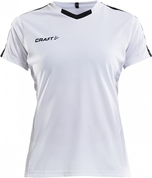 Craft - Progress Contrast Jersey Women - Bianco & nero