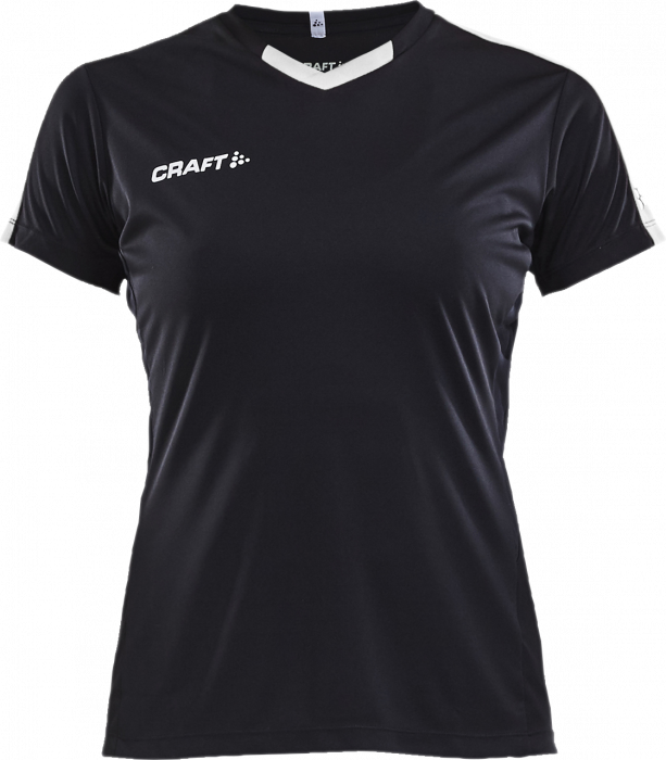 Craft - Progress Contrast Jersey Women - Zwart & wit