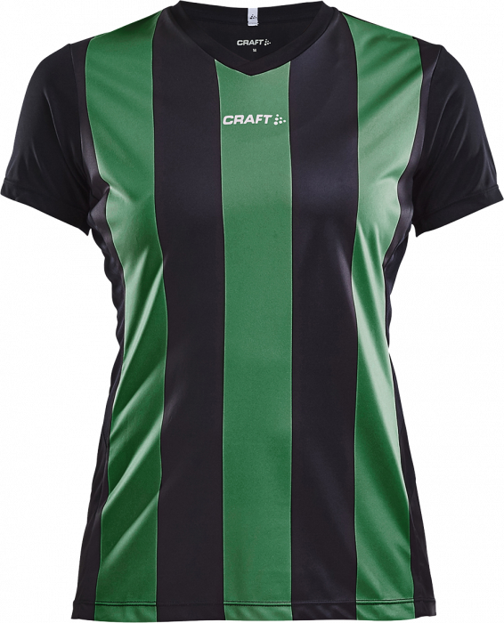 Craft - Progress Jersey Stripe Woman - Preto & verde