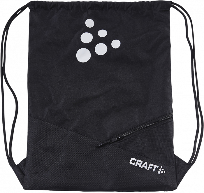 Craft - Squad Gymbag - Preto & branco