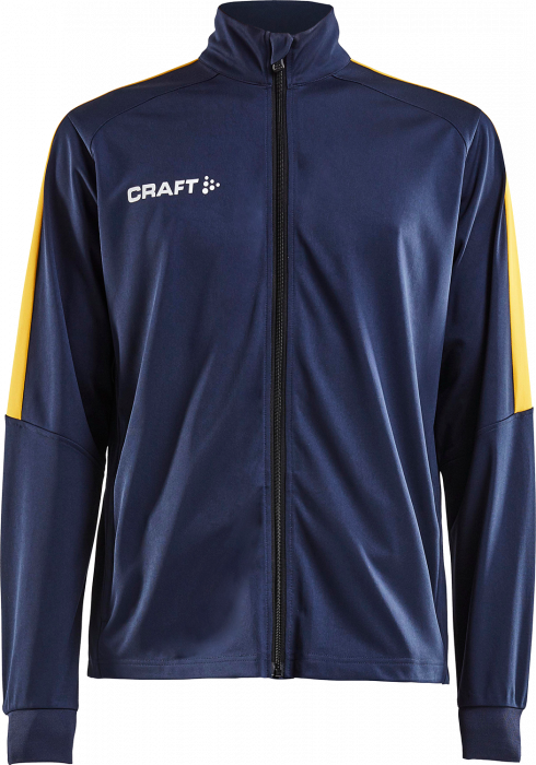 Craft - Progress Træningsjakke - Navy blå & gul