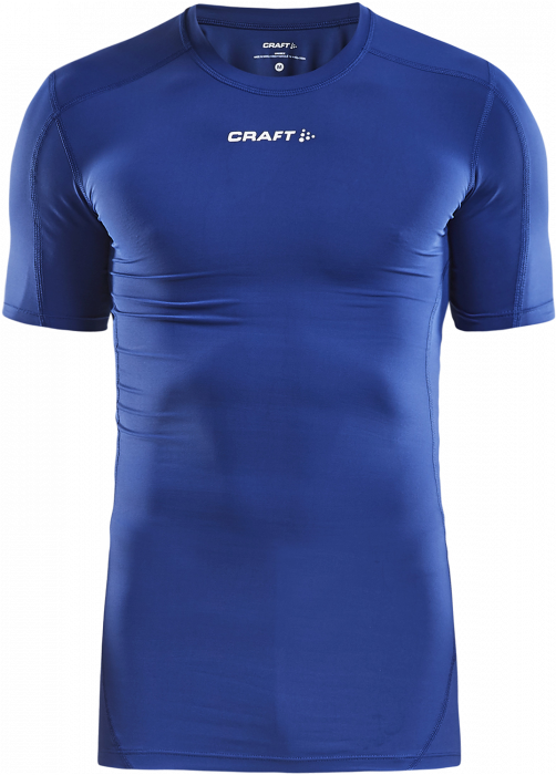 Craft - Pro Control Compression T-Shirt Uni - Blu & bianco