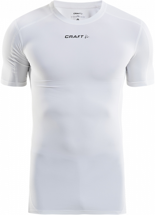 Craft - Pro Control Compression T-Shirt Youth - White & black
