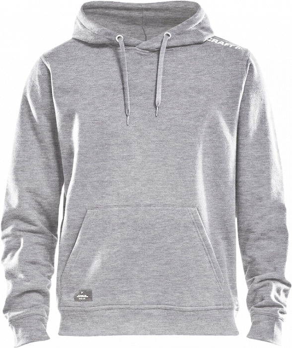 Craft - Hoodie Men - Melange grey