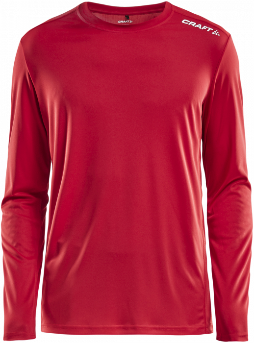 Craft - Rush Langærmet T-Shirt - Rød