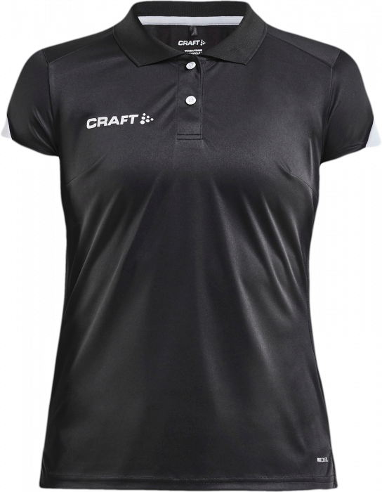Craft - Pro Control Impact Polo Dame - Czarny & biały
