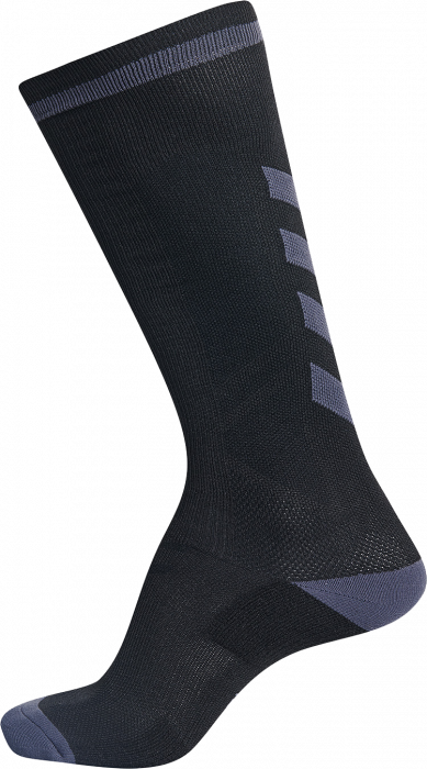 Hummel - Elite Indoor Sock Long - Noir & asphalt