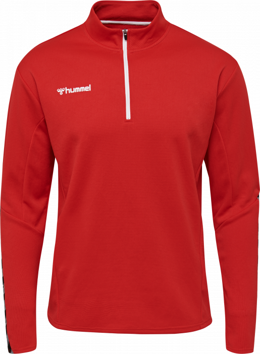 Hummel - Authentic Half-Zip Sweatshirt - True Red