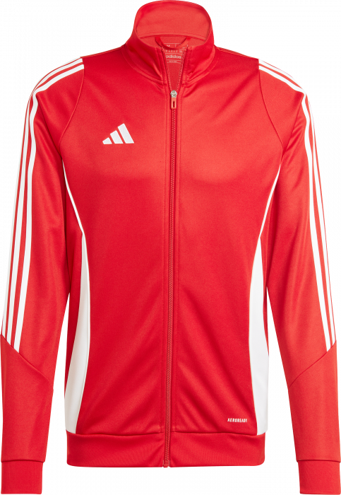 Adidas - Tiro 24 Training Top - Team Power Red & vit