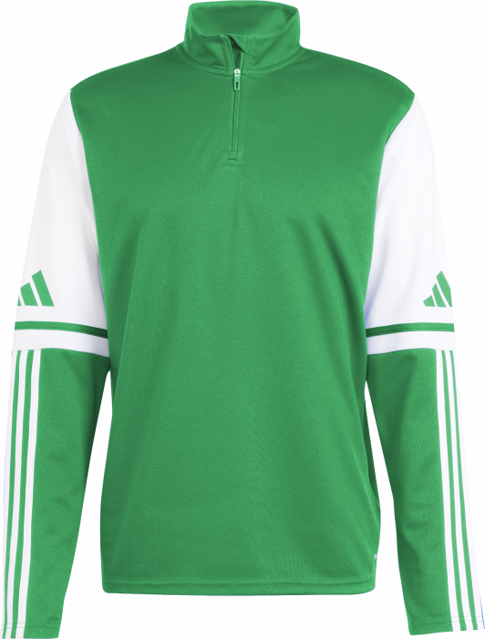 Adidas - Squadra 25 Half-Zip Training Top - T Green & blanco