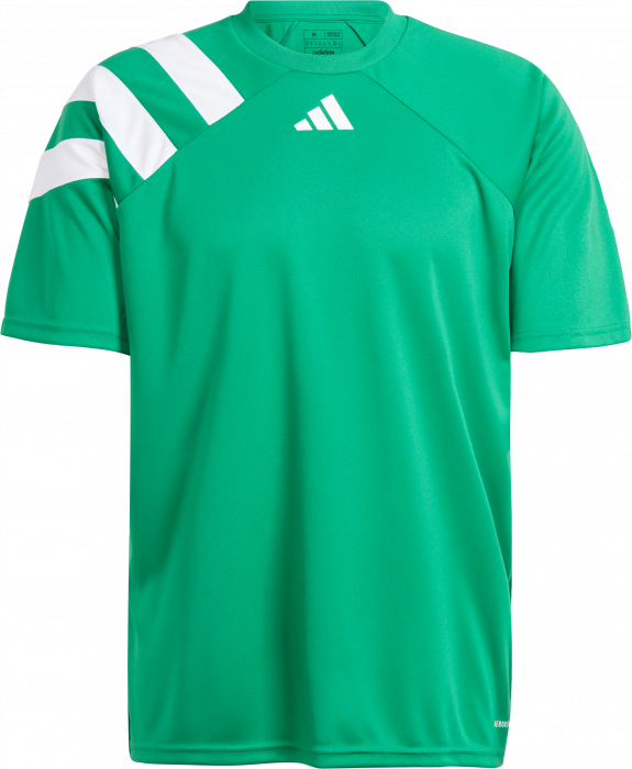 Adidas - Fortore 23 Player Jersey - Team green & biały