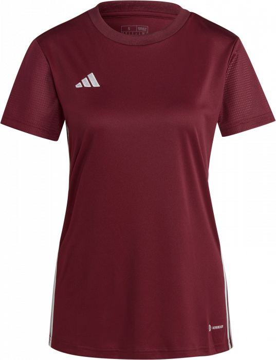 Adidas - Tabela 23 Jersey Women - Maroon & wit