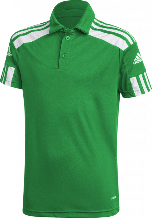 Adidas - Squadra 21 Polo - Green & white