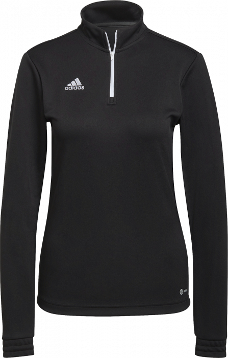 Adidas - Entrada 22 Træning Top With Half Zip Woman - Nero