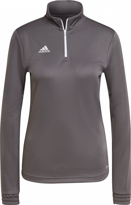 Adidas - Entrada 22 Træning Top With Half Zip Woman - Grigio