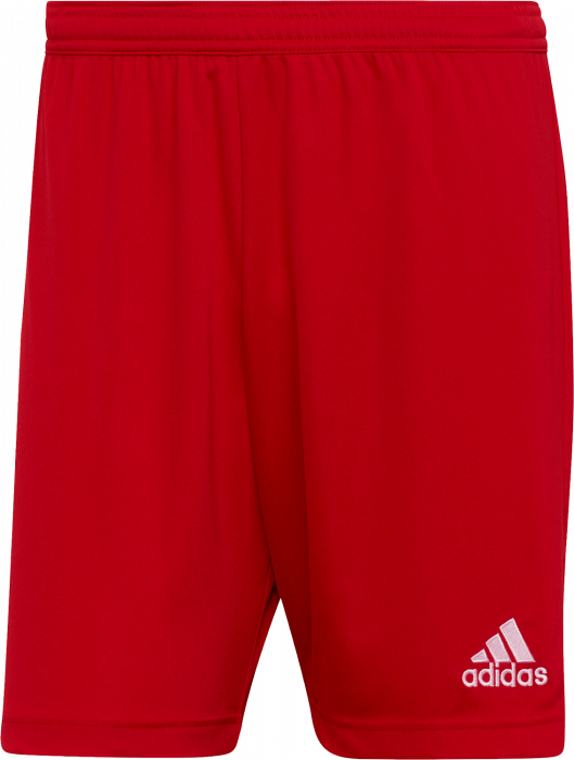 Adidas - Entrada 22 Shorts - Power red 2 & bianco