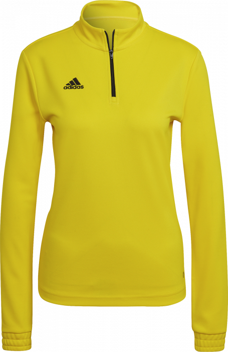 Adidas - Entrada 22 Træning Top With Half Zip Woman - Gul