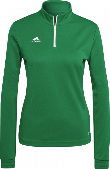 Adidas - Entrada 22 Træning Top With Half Zip Woman - Grön