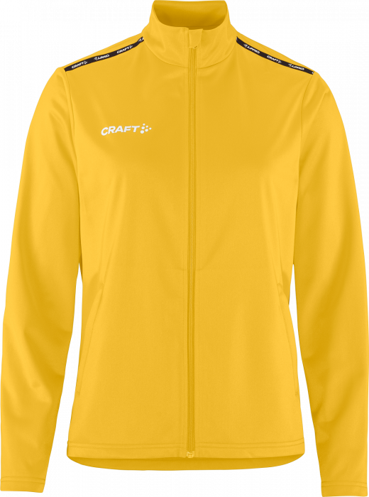 Craft - Squad Go Zip Jacket Women - Sweden Yellow 