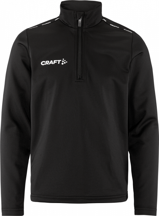 Craft - Squad Go Half Zip Training Top Jr - Schwarz