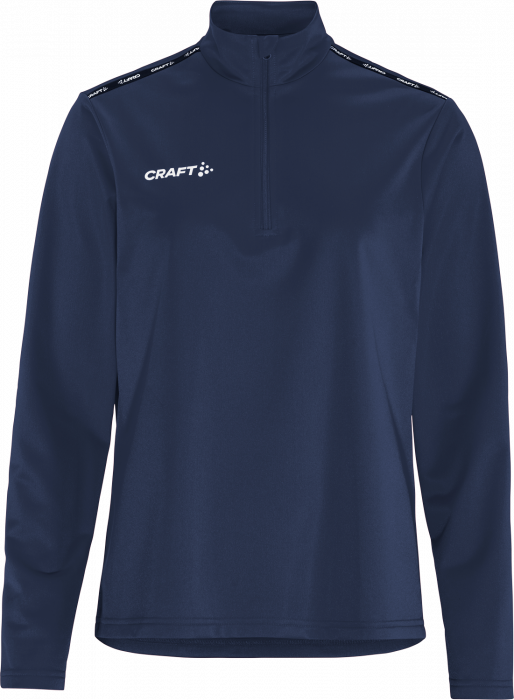 Craft - Squad Go Half Zip Training Top Women - Azul-marinho