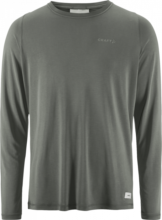 Craft - Collective Bi-Blend Ls Tee - Leaf