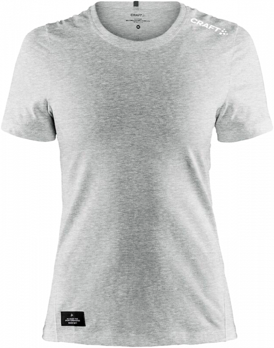 Craft - Community Mix Ss Tee Dame - Gris jaspeado