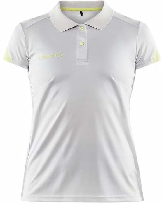 Craft - Pro Control Impact Polo Dame - White & giallo