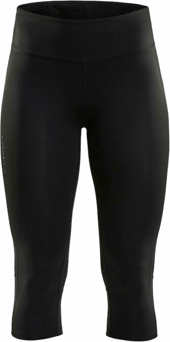 Craft - Rush Capri 3/4 Tights Women - Schwarz & schwarz