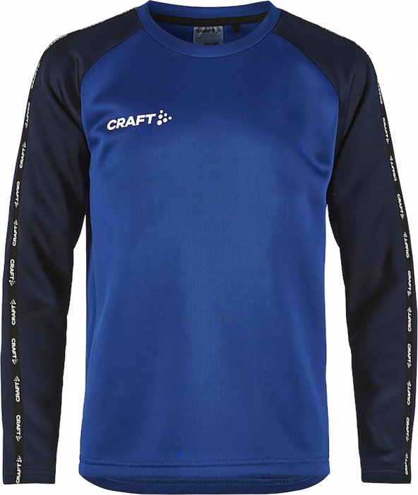 Craft - Squad 2.0 Crewneck Jr - Club Cobolt & marinblå