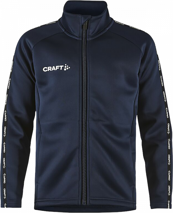 Craft - Squad 2.0 Full Zip Jr - Blu navy