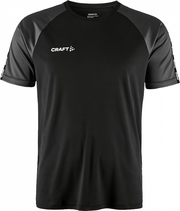 Craft - Squad 2.0 Contrast Jersey - Negro & grante