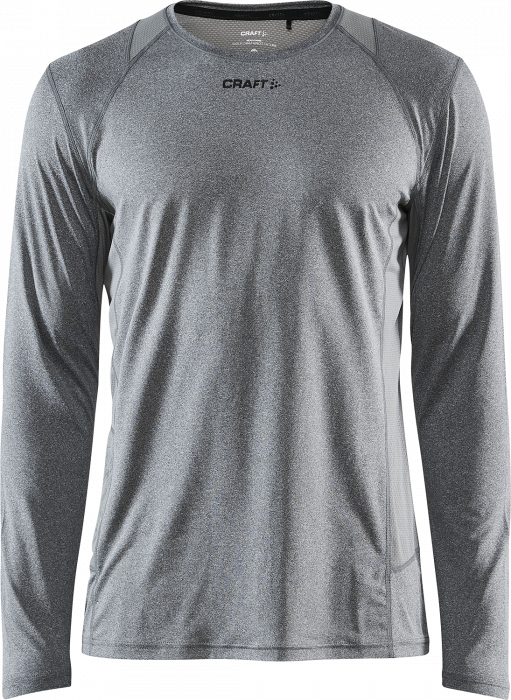 Craft - Adv Essence Long Sleeve Tee - Grigio melange