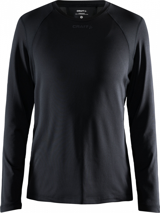 Craft - Adv Essence Long Sleeve Tee Ladies - Czarny