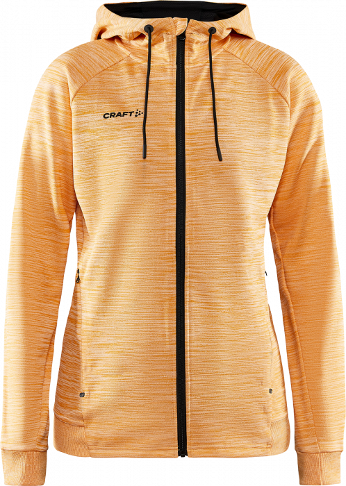 Craft - Adv Unify Zip Hoodie Women - Żółty