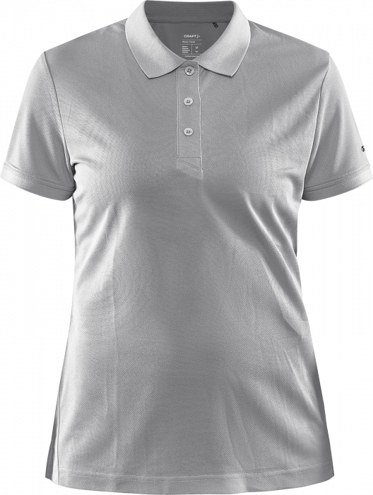 Craft - Core Unify Polo Woman - Grigio melange