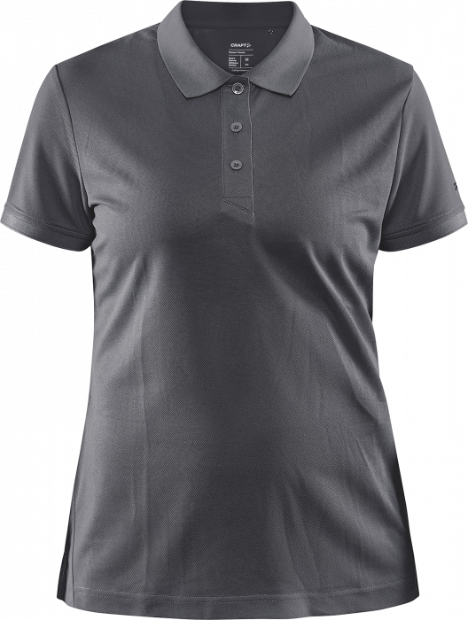 Craft - Core Unify Polo Woman - Grigio granito