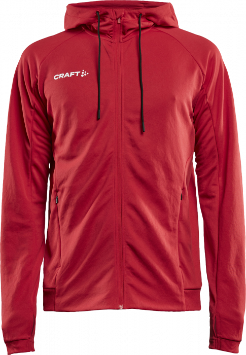 Craft - Evolve Jacket With Hood Men - Red