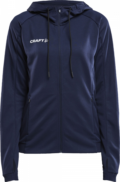 Craft - Evolve Jacket With Hood Woman - Blu navy