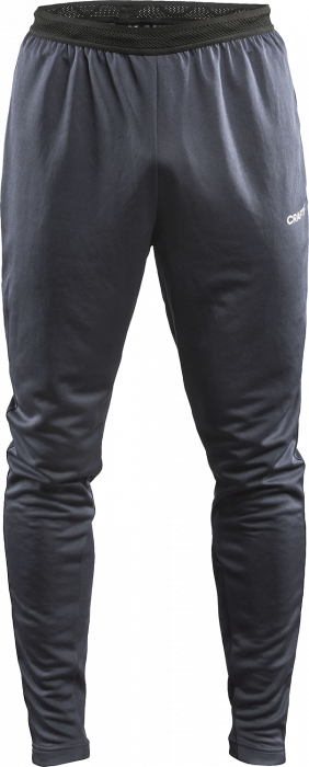 Craft - Evolve Slim Trainingspant Junior - Grey & svart