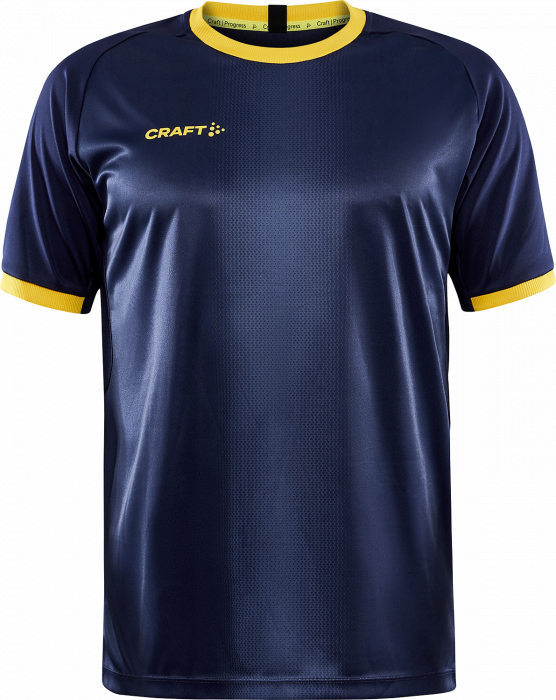 Craft - Progress 2.0 Graphic Jersey Men - Navy blue & yellow