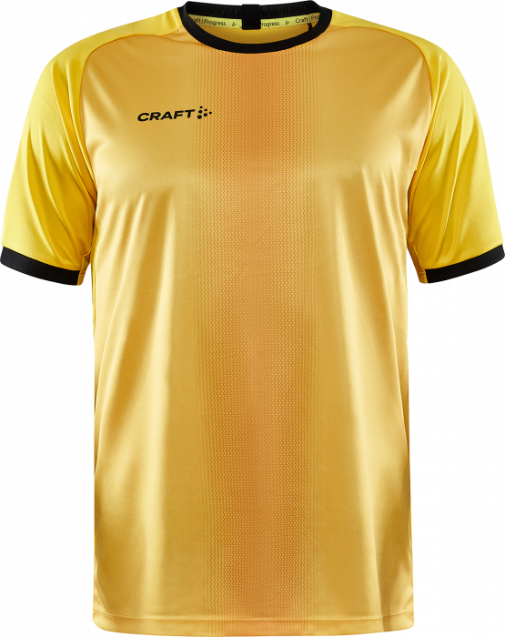 Craft - Progress 2.0 Graphic Jersey Junior - Gul & svart