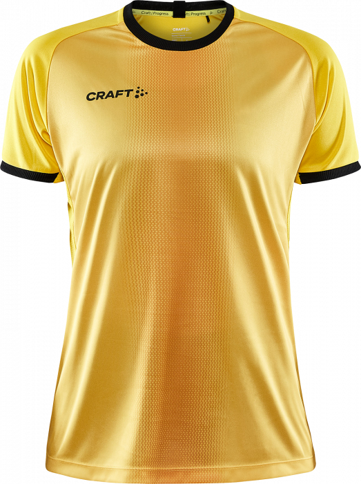 Craft - Progress 2.0 Graphic Jersey Women - Gelb & schwarz