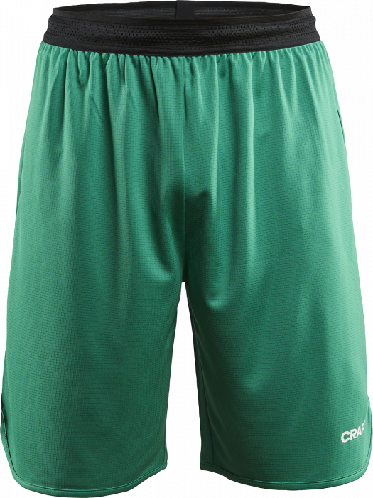 Craft - Progress Basket Shorts Junior - Zielony & czarny