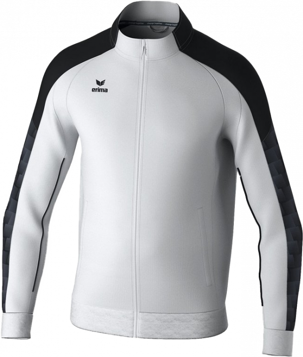 Erima - Evo Star Training Jacket Full Zip - Wit & zwart