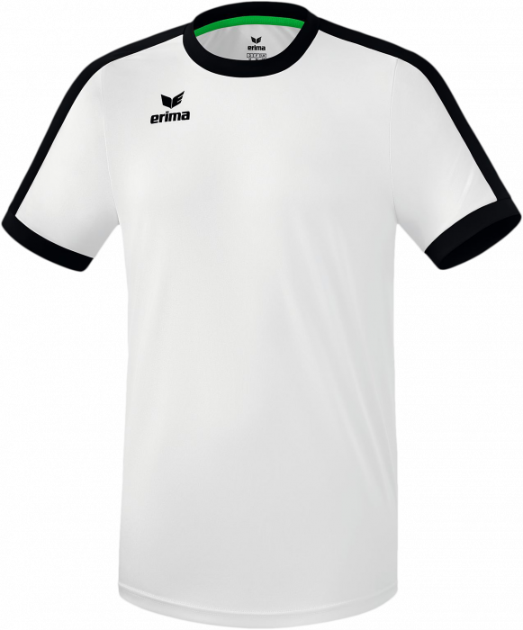 Erima - Retro Star Jersey - Blanc & noir