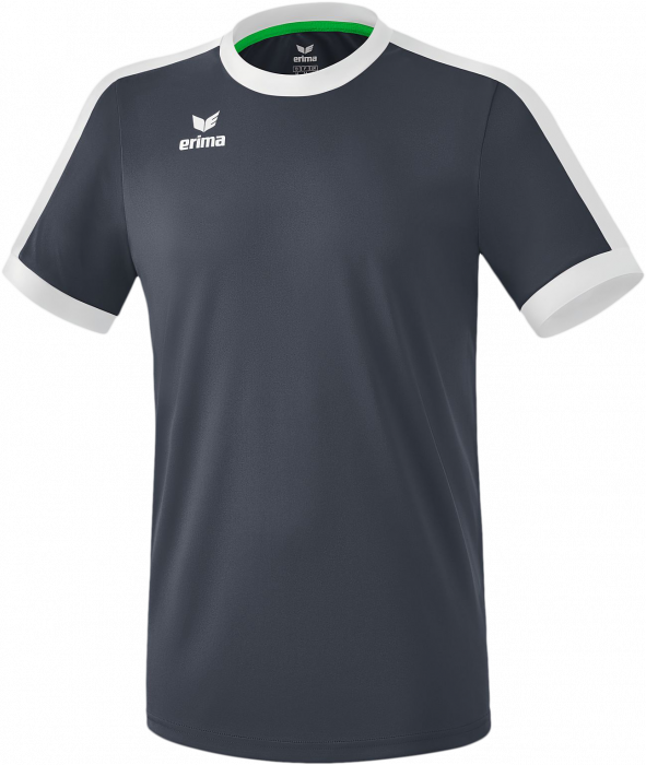 Erima - Retro Star Jersey - Slate Grey & white