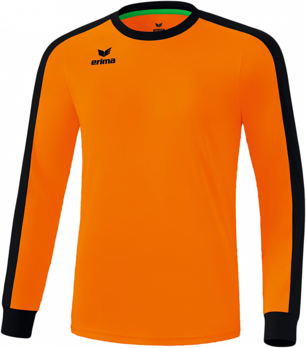 Erima - Retro Star Longsleeve Jersey - Orange & svart