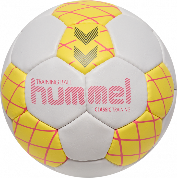 Hummel - Classic Training Handball - Yellow & röd